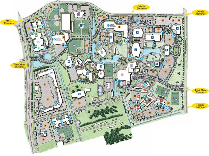 Nsu Map Of Campus