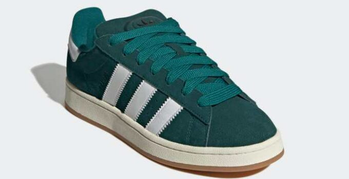 Green Adidas Campus