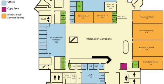 Ferris State Campus Map