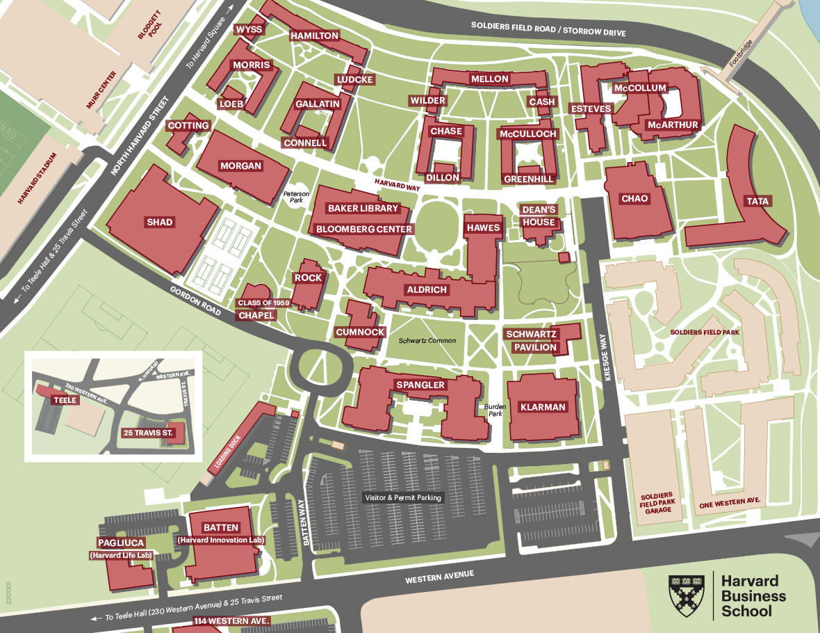 Hbs Campus Map