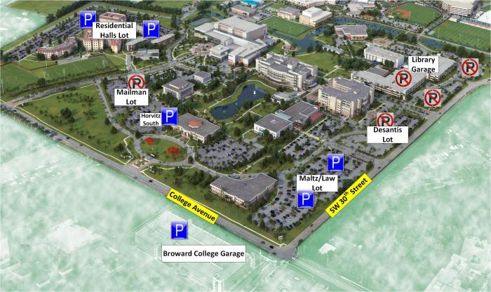 Map Of Nsu Campus