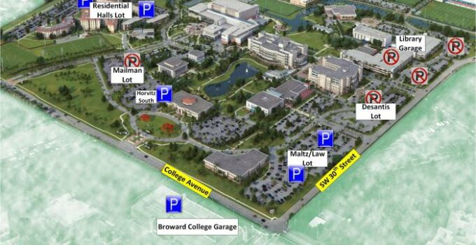 Map Of Nsu Campus